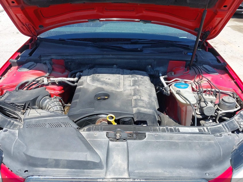 2009 AUDI A4 SEDAN 2.0L I-4 DI, DOHC, VVT, TURBO, 211HP