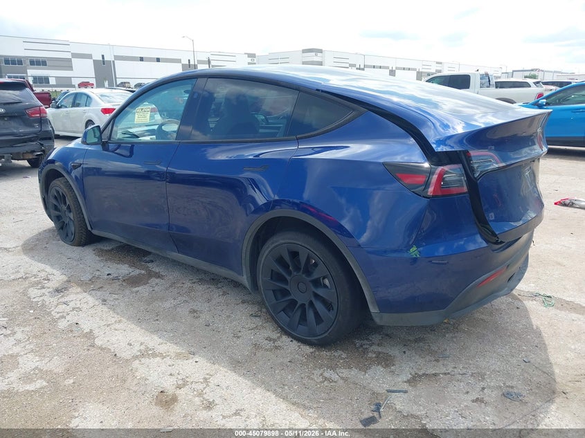 Vin: 7saygdee9sa372032, lot: 45577452, tesla model y long range dual motor all-wheel drive 20253