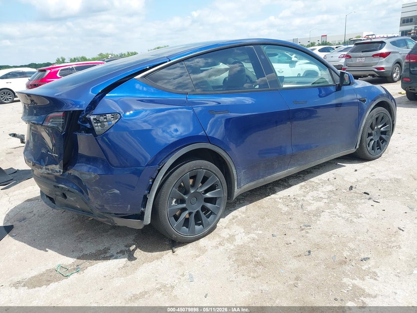Vin: 7saygdee9sa372032, lot: 45577452, tesla model y long range dual motor all-wheel drive 20254
