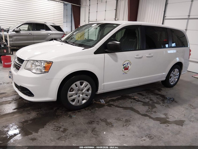 Vin: 2c4rdgbg1jr312981, lot: 45577515, dodge grand caravan se 20182