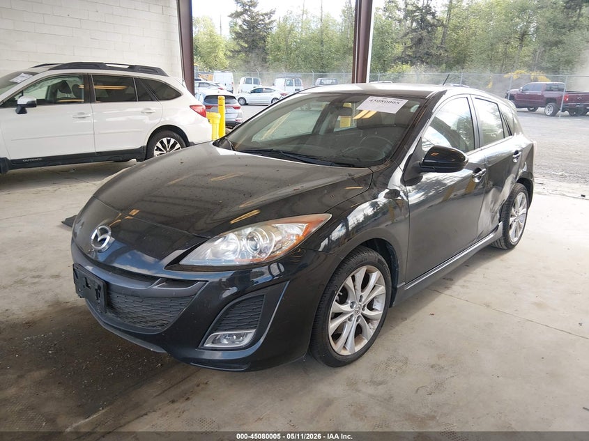 Vin: jm1bl1k61b1367980, lot: 45577559, mazda mazda3 s sport 20112