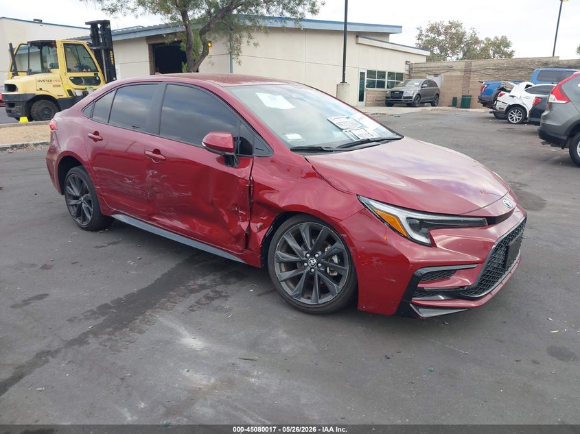 VIN JTDBCMFE7S3082420 2025 TOYOTA COROLLA HYBRID SE