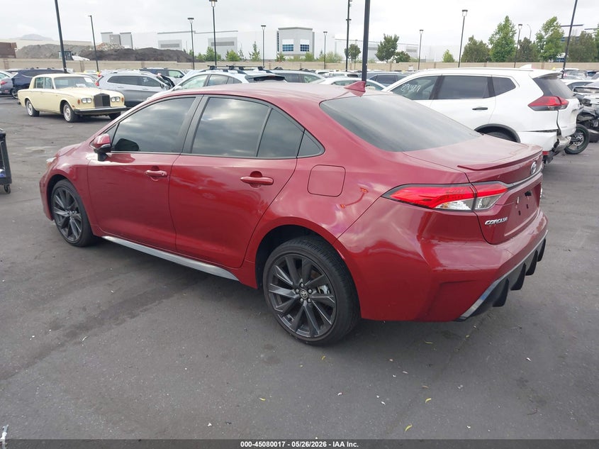 VIN JTDBCMFE7S3082420 2025 TOYOTA COROLLA HYBRID SE