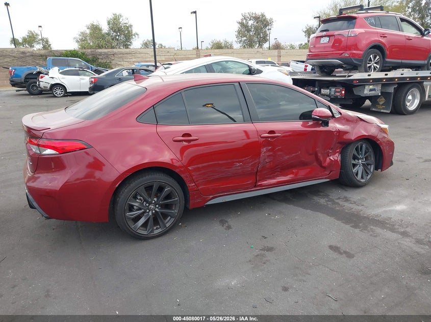 VIN JTDBCMFE7S3082420 2025 TOYOTA COROLLA HYBRID SE
