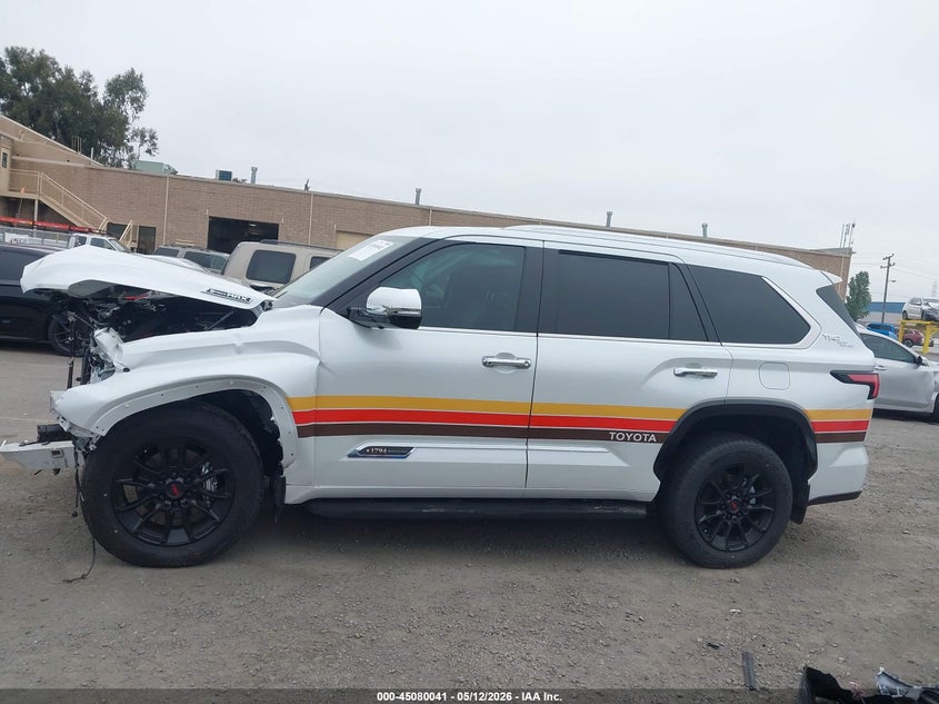 2025 TOYOTA SEQUOIA SPORT UTILITY VEHICLE 3.4L V-6 DI, DOHC, VVT, TURBO, 437HP