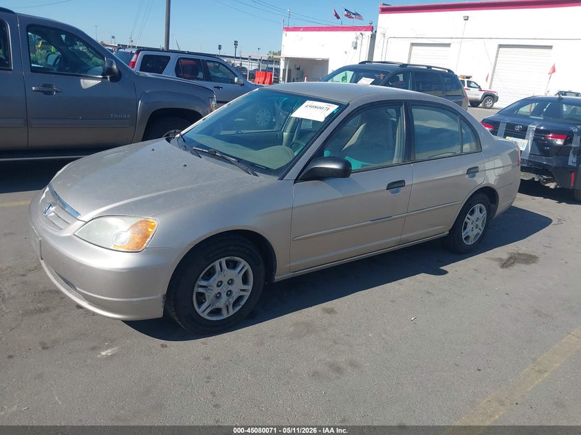 2001 Honda Civic Lx JHMES16591S005369 photo 1