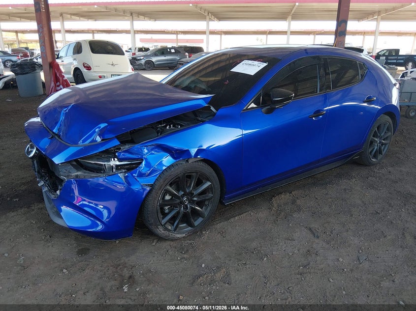 Vin: jm1bpbnm1l1157580, lot: 45577628, mazda mazda3 premium package 20202