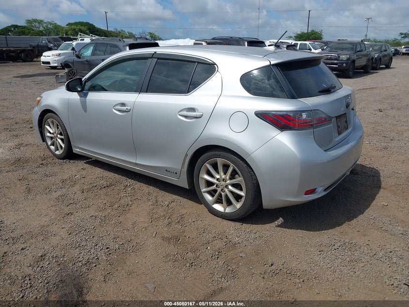 2012 LEXUS CT 200H auction photo 3