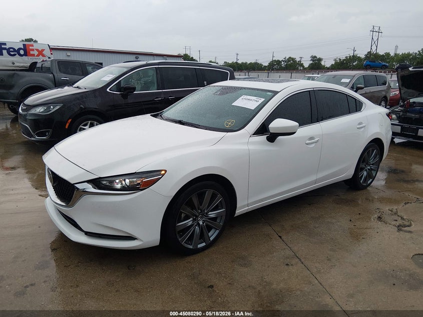 Vin: jm1gl1vm2m1608044, lot: 45577844, mazda mazda6 touring 20212