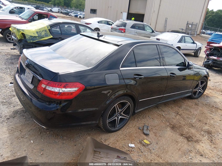 2011 Mercedes-benz E-class 3.5 E 350 black Lot 111045080379 Vin WDDHF5GB4BA471707