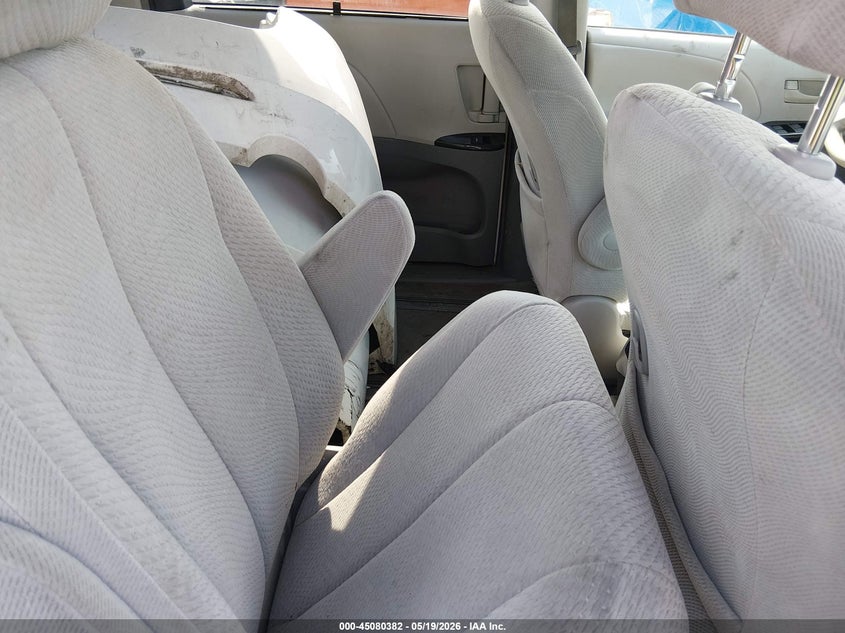 2012 Toyota Sienna 3.5 Le 7 Passenger white Lot 111045080382 Vin 5TDJK3DC7CS045992
