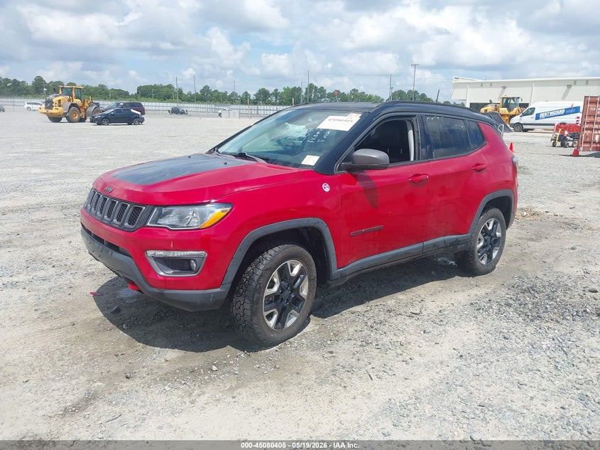 Vin: 3c4njddb6jt234735, lot: 45577959, jeep compass trailhawk 4x4 20182