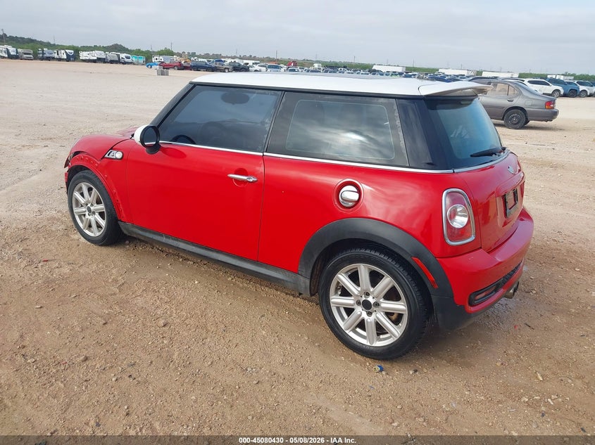 Vin: wmwsv3c51bty13705, lot: 45577984, mini cooper s 20113