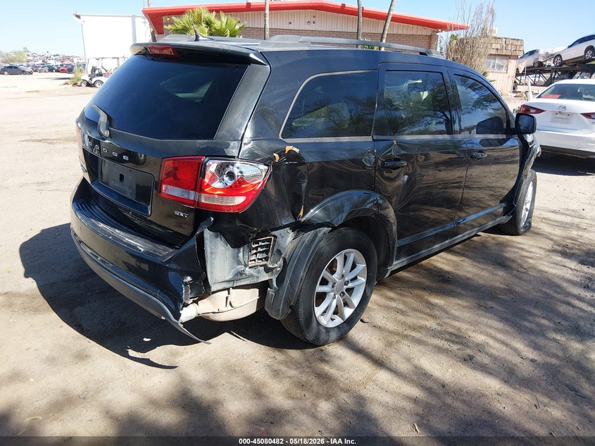 Vin: 3c4pddbg0dt639217, lot: 45578045, dodge journey sxt 20134
