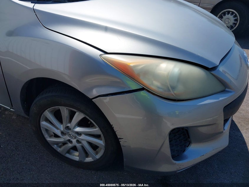 2012 Mazda 3 2.0 Azda3 I Touring Grey Lot 111045080575 Vin JM1BL1V86C1589347