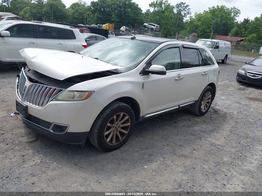 Vin: 2lmdj6jk2bbj28503, lot: 45578216, lincoln mkx 20112