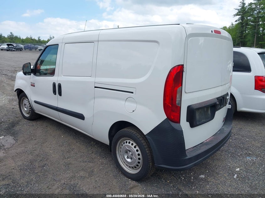 Vin: zfbhrfab3m6v31453, lot: 45578221, ram promaster city tradesman 20213