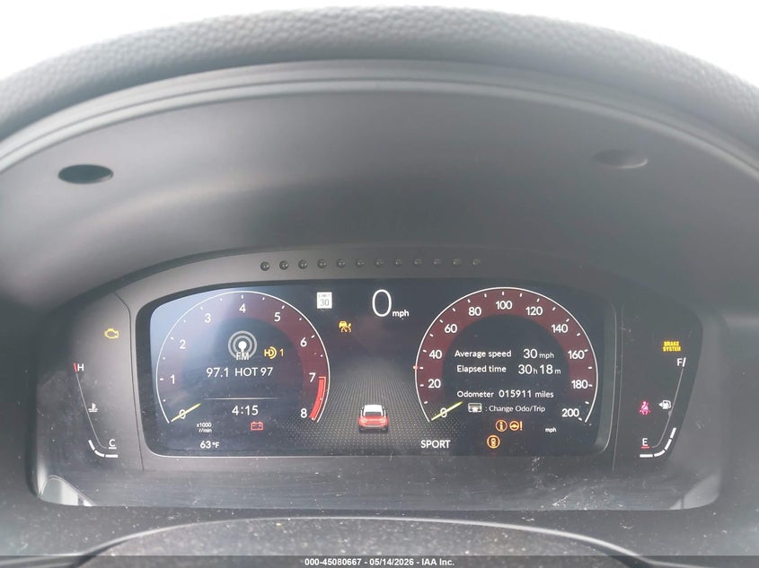 2024 Honda Civic Type R VIN: JHMFL5G44RX003266 Lot: 45080667