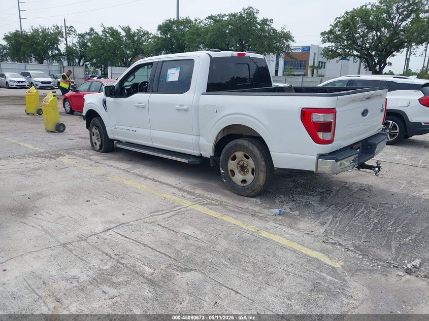 Vin: 1ftew1ep9mkf03245, lot: 45578236, ford f-150 lariat 20213