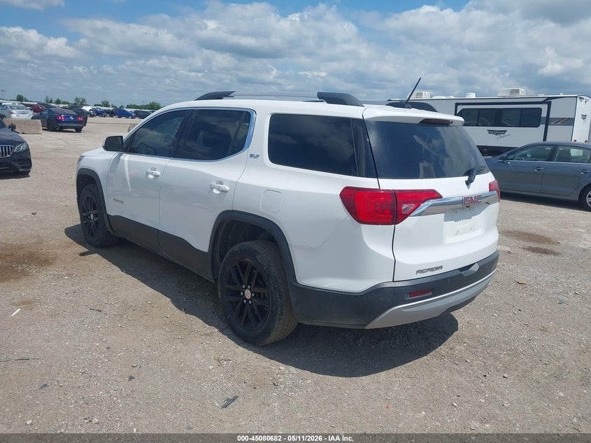 Vin: 1gkknmla1hz195494, lot: 45578245, gmc acadia slt-1 20173