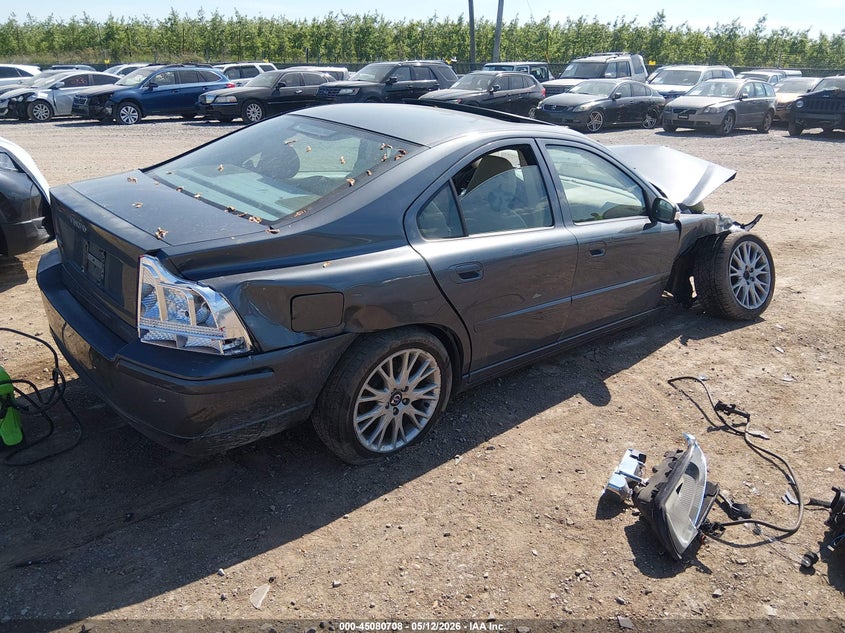 2007 VOLVO S60 SEDAN 2.4L I-5 DOHC, VVT, TURBO, 257HP