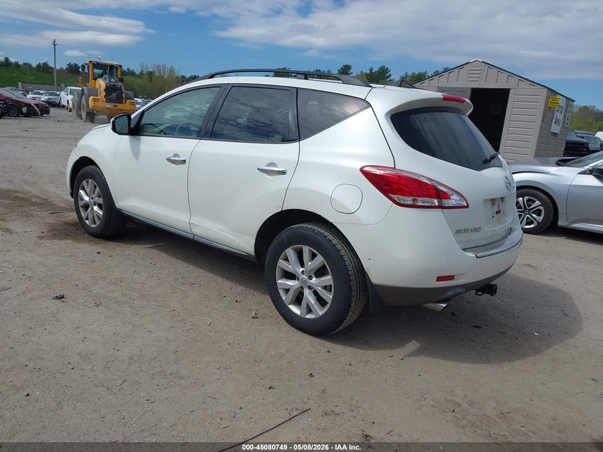 Vin: jn8az1mw4cw220231, lot: 45578312, nissan murano sl 20123