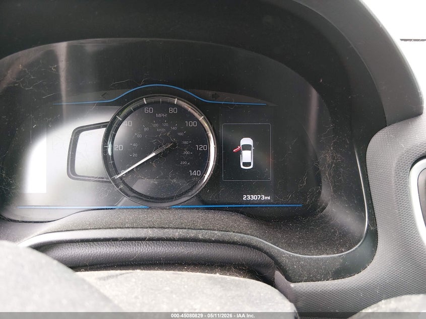 2019 Hyundai Ioniq Hybrid Blue VIN: KMHC65LC6KU166612 Lot: 45080829