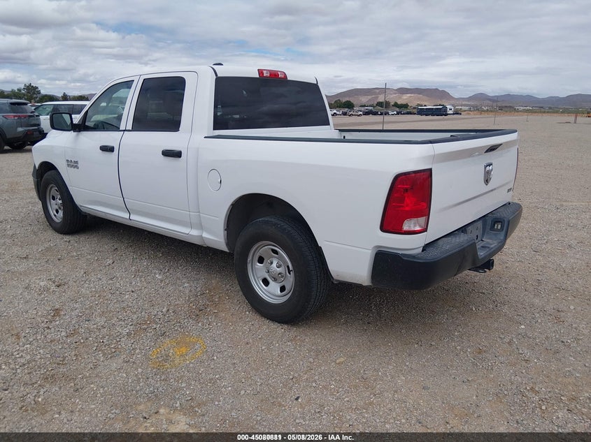 Vin: 1c6rr6kg2js303630, lot: 45578444, ram 1500 tradesman  4x2 5'7 box 20183