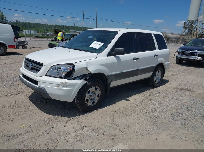 2005 Honda Pilot Lx 2HKYF18185H512149 photo 1