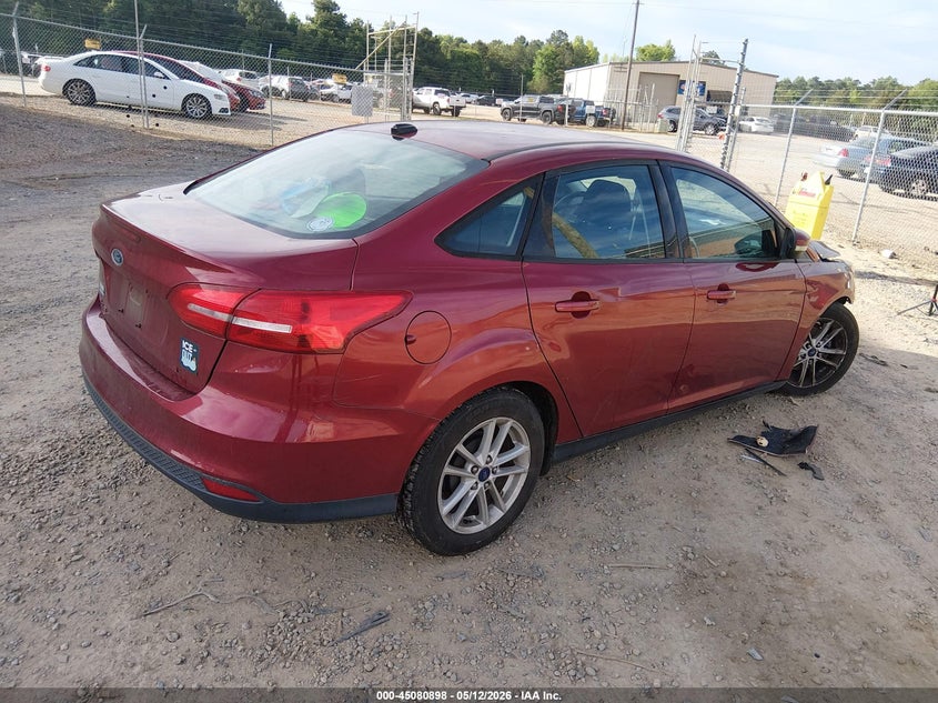 Vin: 1fadp3f21hl262083, lot: 45578461, ford focus se 20174