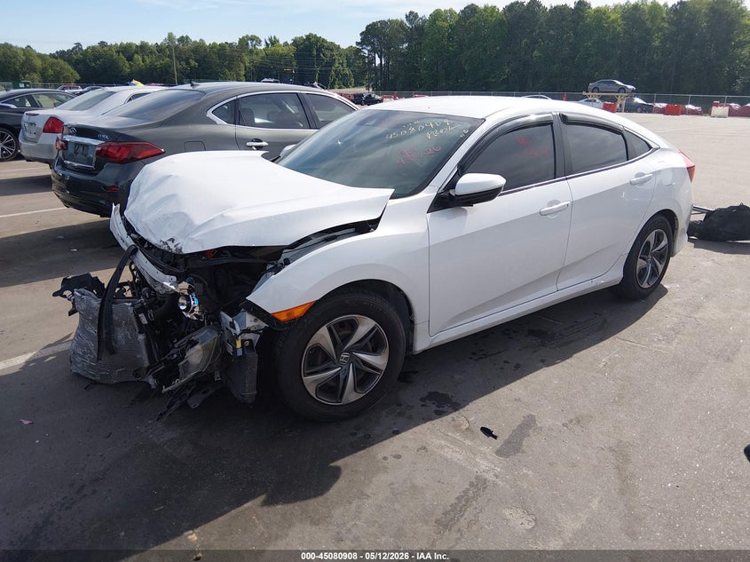 2020 Honda Civic Lx 2HGFC2F64LH529493 photo 1