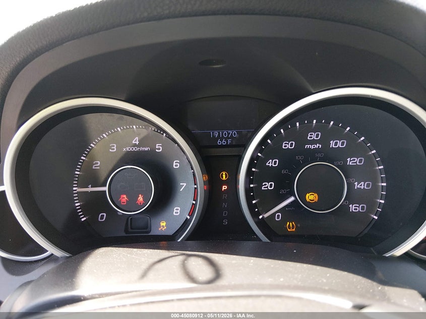 2010 Acura Zdx VIN: 2HNYB1H41AH501710 Lot: 45080912
