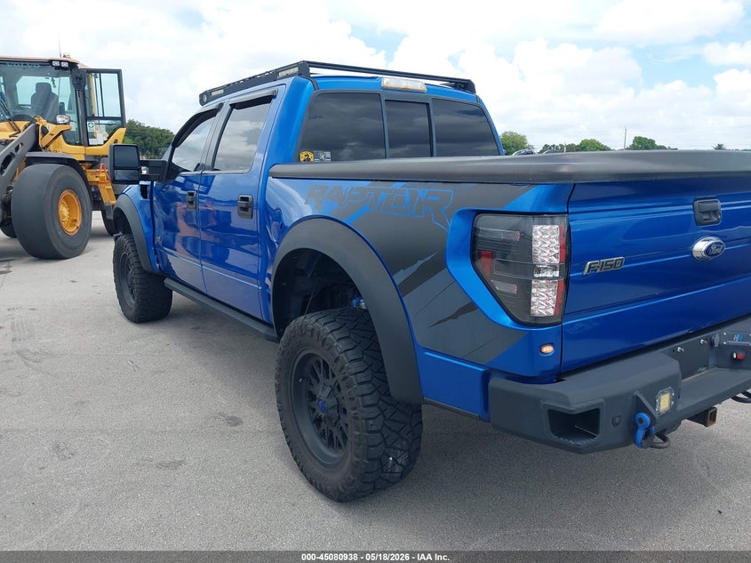 Vin: 1ftfw1r64dfc41245, lot: 45578501, ford f-150 svt raptor 20133