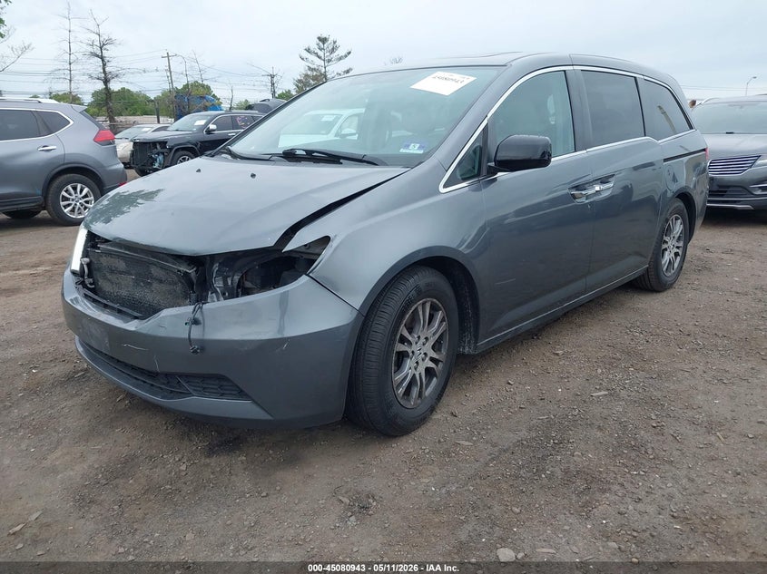 Vin: 5fnrl5h6xdb066096, lot: 45578506, honda odyssey ex-l 20132