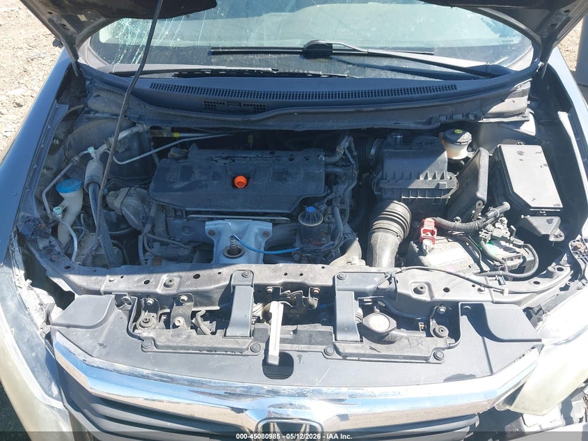 19XFB2F5XCE345163 2012 Honda Civic 1.8 Lx grey