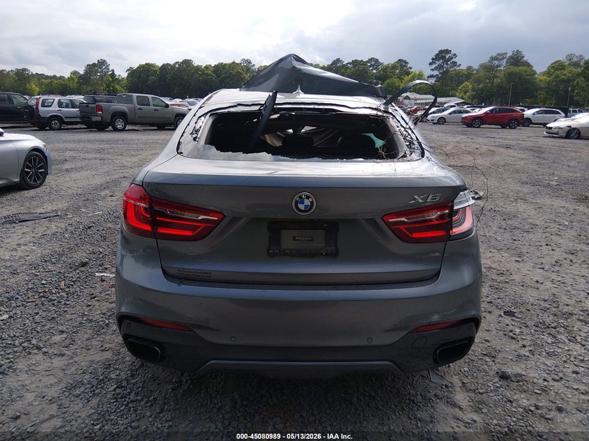 2016 BMW X6 xDrive50I VIN: 5UXKU6C53G0R34444 Lot: 45080989