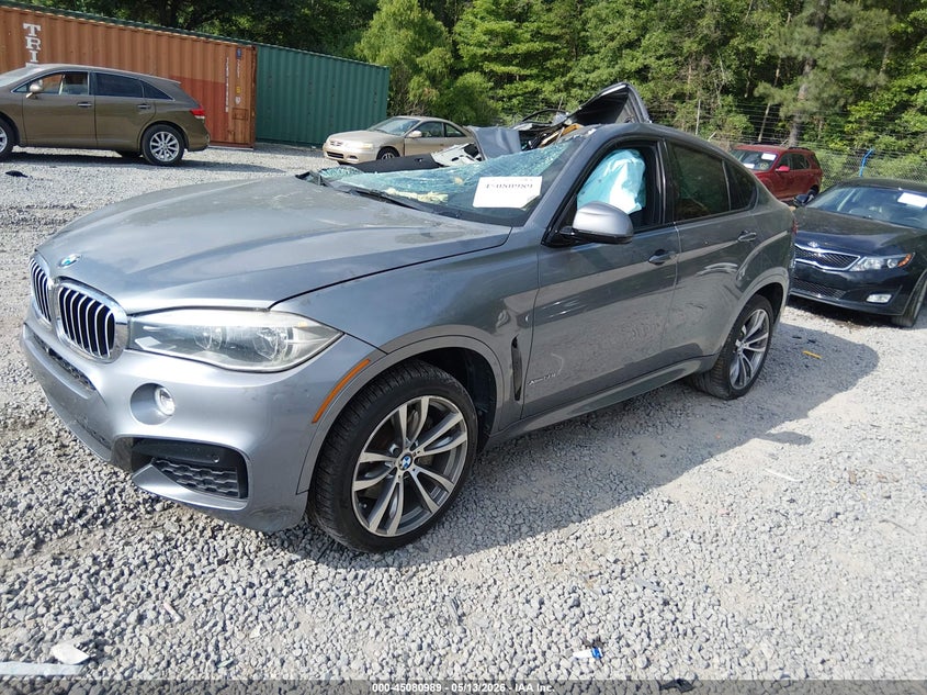 Vin: 5uxku6c53g0r34444, lot: 45578552, bmw x6 xdrive50i 20162