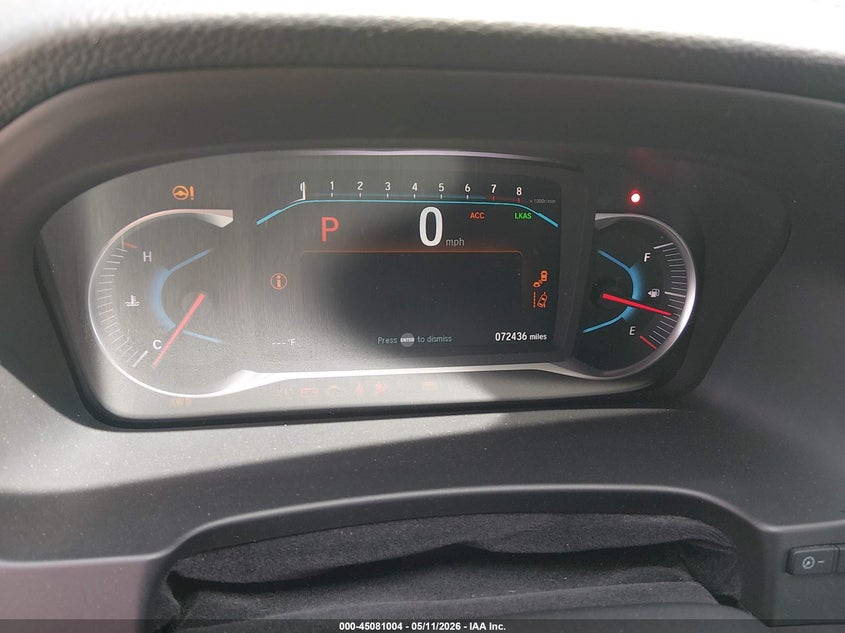 2020 Honda Passport Awd Ex-L VIN: 5FNYF8H5XLB007009 Lot: 45081004