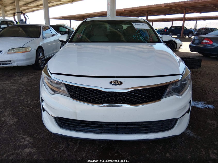2016 Kia Optima Lx VIN: 5XXGT4L34GG008257 Lot: 45081014