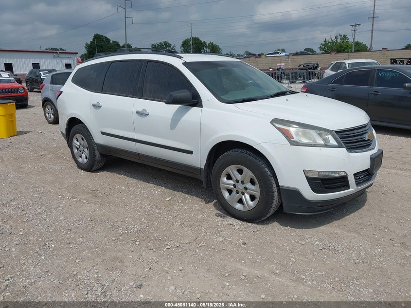 Vin: 1gnkrfedxhj169419, lot: 45578704, chevrolet traverse ls 2017 img_1