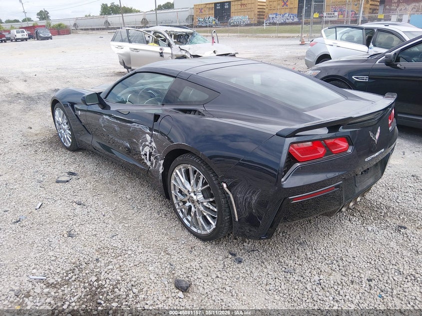 Vin: 1g1yf2d72e5107378, lot: 45578720, chevrolet corvette stingray 20143