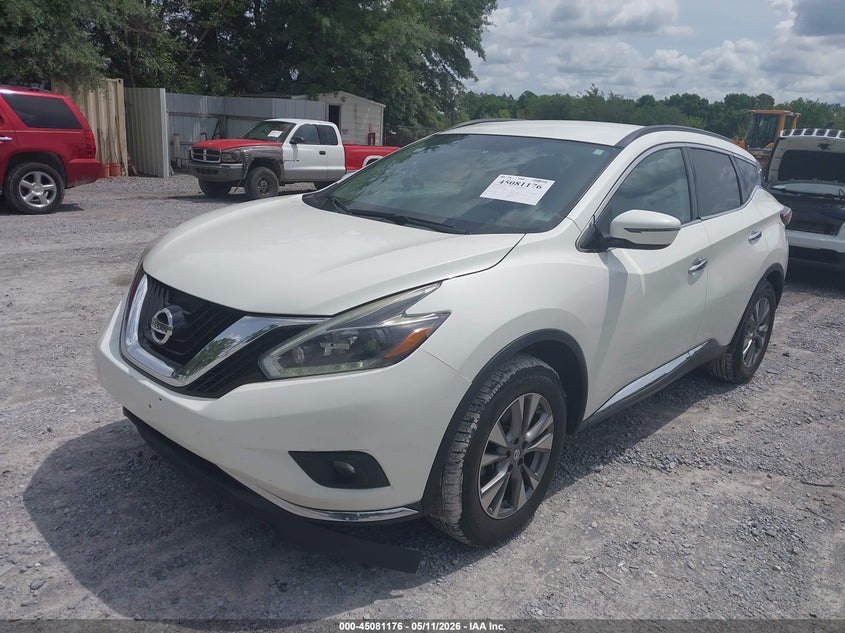 2018 Nissan Murano Sv 5N1AZ2MG2JN111680 photo 1