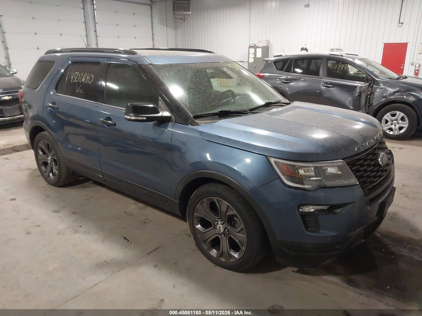 2018 FORD EXPLORER auction photo 1