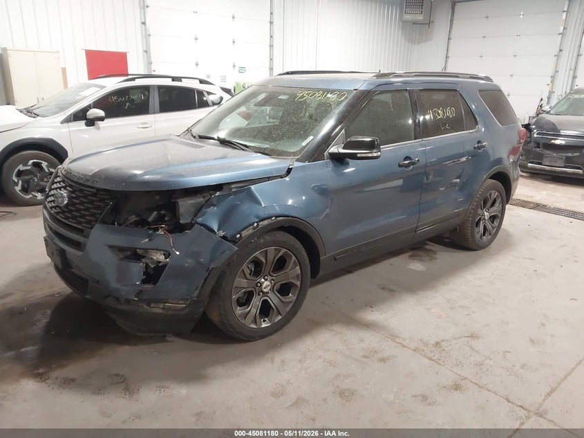 2018 FORD EXPLORER auction photo 2