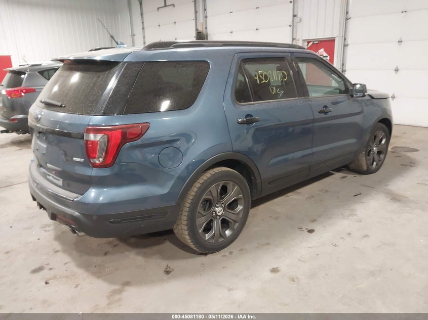 2018 FORD EXPLORER auction photo 4