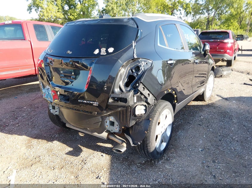 Vin: kl4cjesb1gb664953, lot: 45578745, buick encore 20164