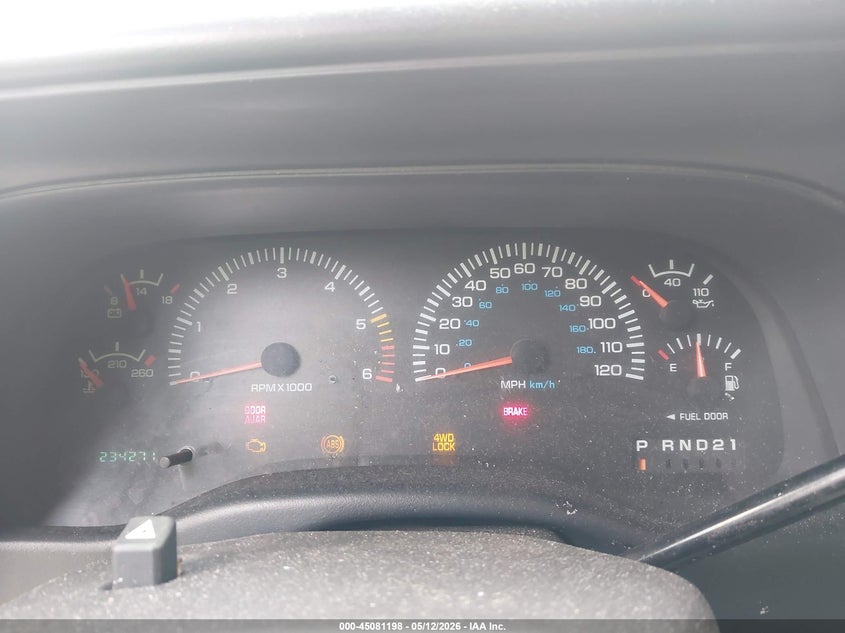 2000 Dodge Durango VIN: 1B4HS28Z3YF263150 Lot: 45081198