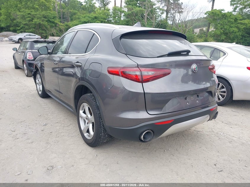 Vin: zaspajan7k7c41129, lot: 45578821, alfa romeo stelvio rwd 20193