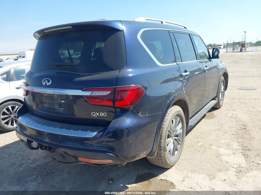 Vin: jn8az2af1m9719837, lot: 45578890, infiniti qx80 luxe 20214