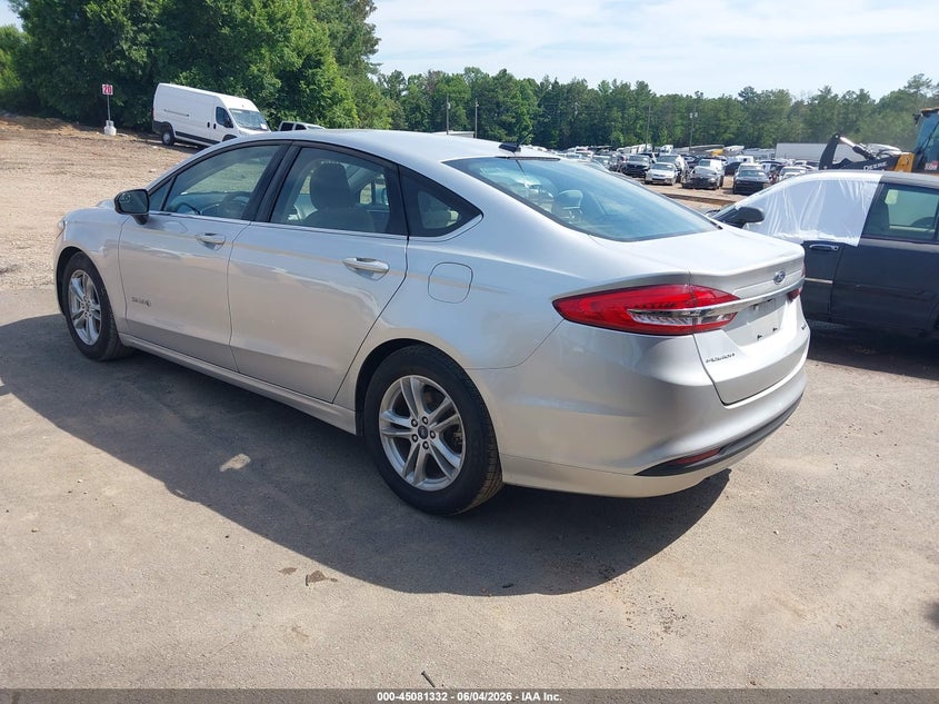 Vin: 3fa6p0uu7jr212727, lot: 45578895, ford fusion hybrid s 20183